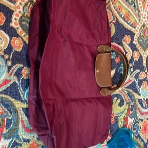 Packable Longchamp- Yep it folds but does not go over the shoulder!